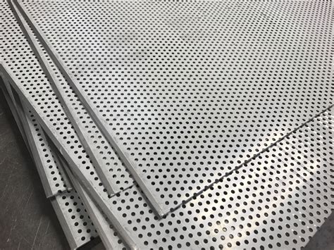 punched sheet metal|sheet metal with holes prepunched.